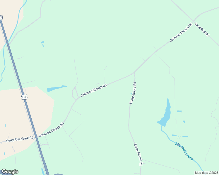 map of restaurants, bars, coffee shops, grocery stores, and more near 717 Johnson Church Road in Warsaw