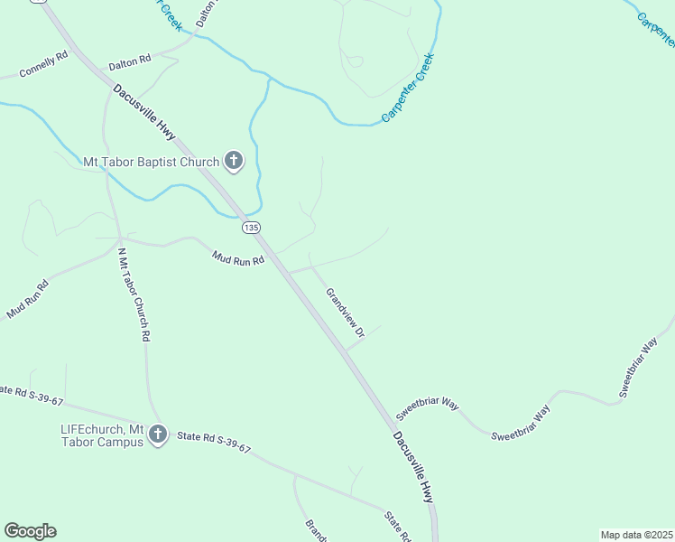 map of restaurants, bars, coffee shops, grocery stores, and more near 246 Peaceful Lane in Easley