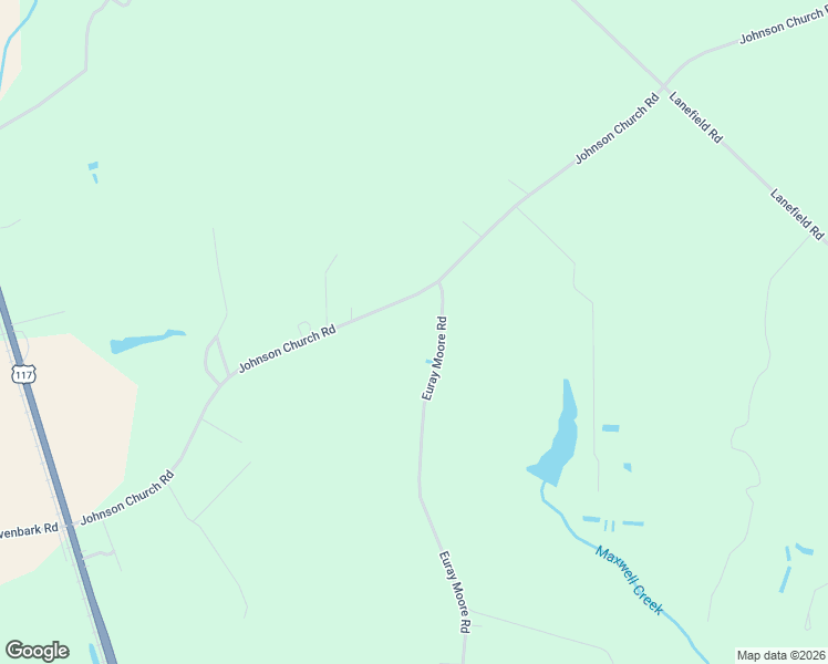 map of restaurants, bars, coffee shops, grocery stores, and more near 667-733 Johnson Church Road in Warsaw