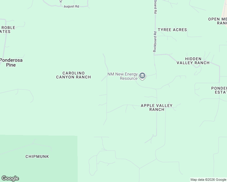 map of restaurants, bars, coffee shops, grocery stores, and more near 11 Apple Ranch Road in Tijeras