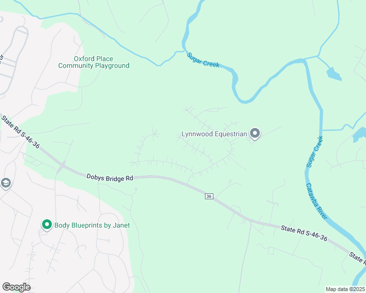 map of restaurants, bars, coffee shops, grocery stores, and more near 129 Edge Hill Drive in Fort Mill