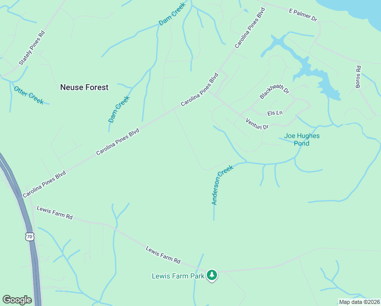 map of restaurants, bars, coffee shops, grocery stores, and more near 219 Snead Road in New Bern