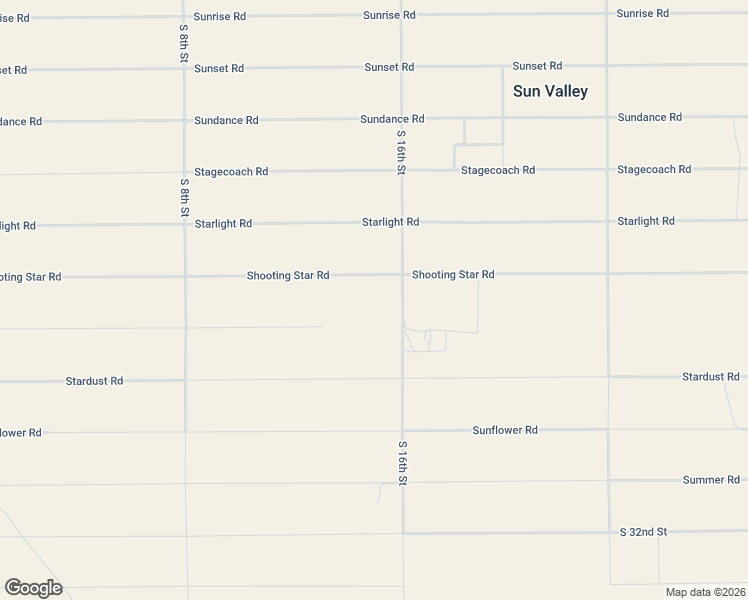 map of restaurants, bars, coffee shops, grocery stores, and more near 7797 Shooting Star Road in Holbrook