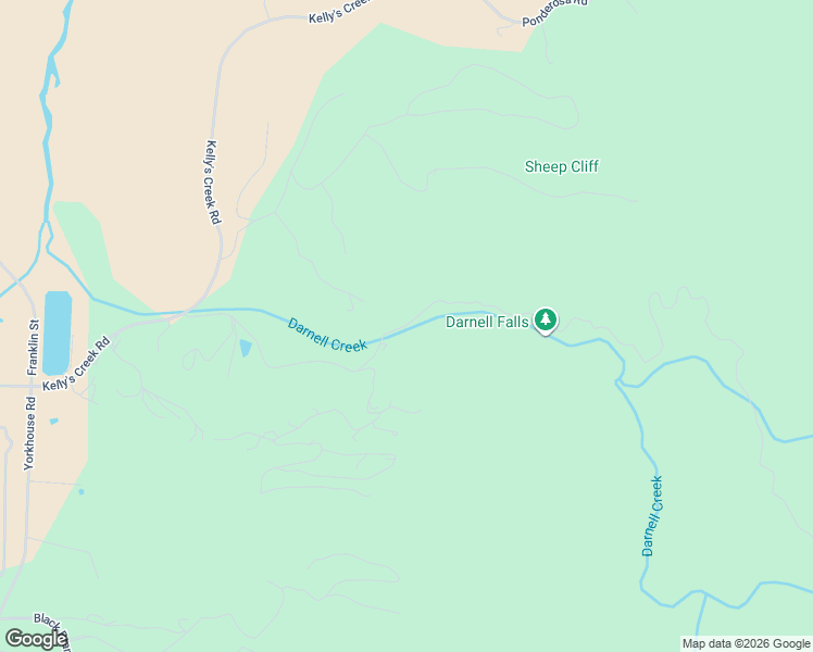 map of restaurants, bars, coffee shops, grocery stores, and more near Darnell Creek Road in Dillard