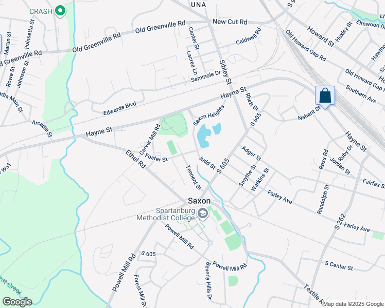 map of restaurants, bars, coffee shops, grocery stores, and more near 15 Tennent Street in Spartanburg