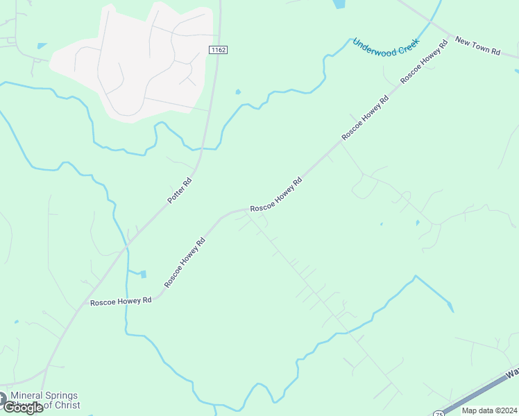map of restaurants, bars, coffee shops, grocery stores, and more near 1651-1799 Roscoe Howey Road in Waxhaw