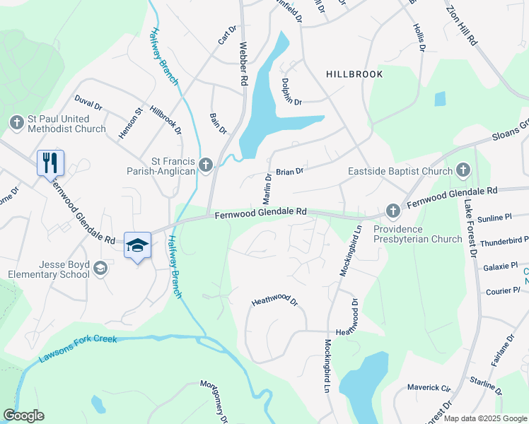 map of restaurants, bars, coffee shops, grocery stores, and more near South 538 in Spartanburg