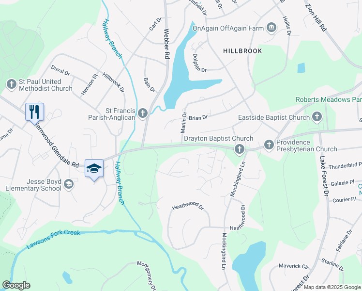 map of restaurants, bars, coffee shops, grocery stores, and more near South 538 in Spartanburg