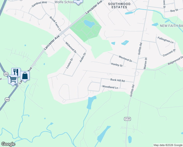 map of restaurants, bars, coffee shops, grocery stores, and more near 125 Forest Hills Drive in Monroe