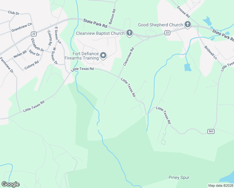 map of restaurants, bars, coffee shops, grocery stores, and more near 317 Clearview Road in Travelers Rest