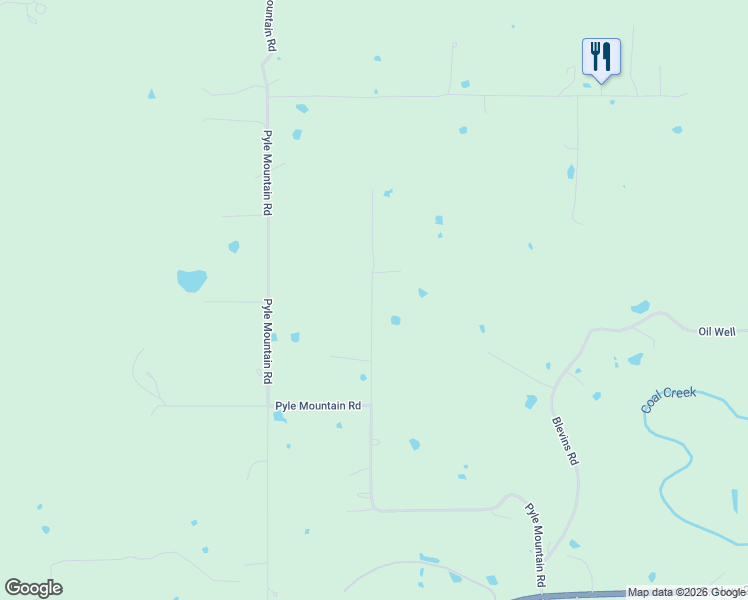 map of restaurants, bars, coffee shops, grocery stores, and more near Mayor Road in McAlester