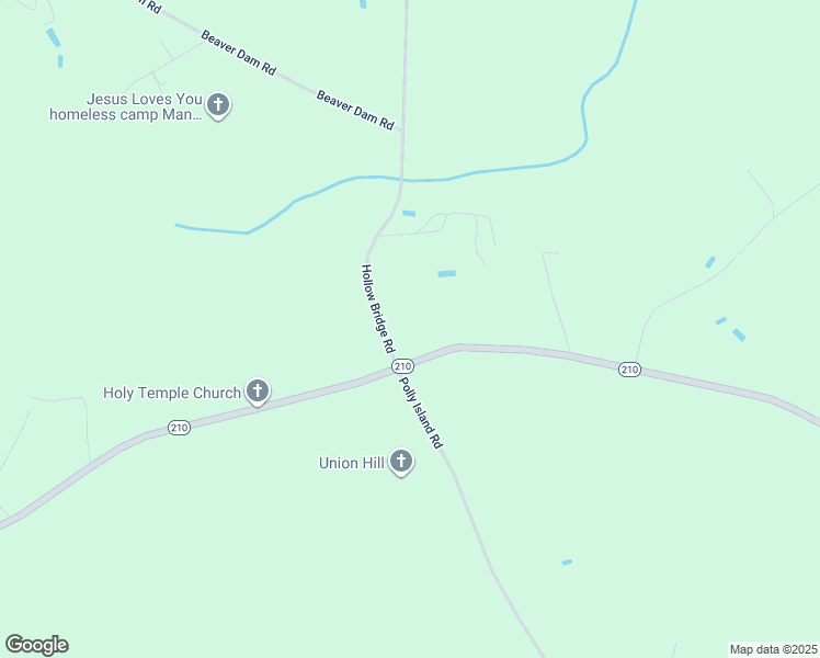 map of restaurants, bars, coffee shops, grocery stores, and more near 1255 Hollow Bridge Road in Autryville