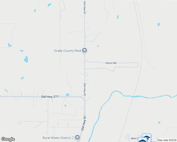 map of restaurants, bars, coffee shops, grocery stores, and more near 473 Old Highway 81 in Ninnekah