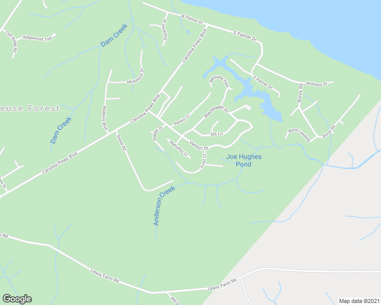 map of restaurants, bars, coffee shops, grocery stores, and more near 218 Mahaffey Court in New Bern