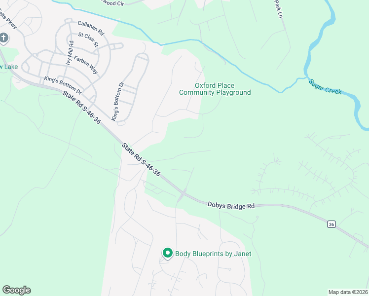 map of restaurants, bars, coffee shops, grocery stores, and more near 219 Oxford Place Drive in Fort Mill