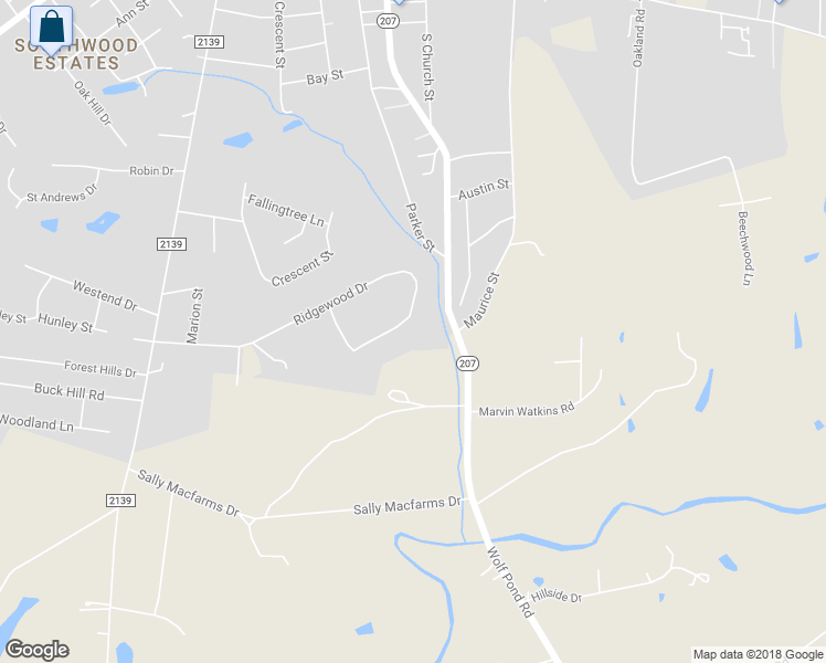 map of restaurants, bars, coffee shops, grocery stores, and more near 415 Ridgewood Drive in Monroe
