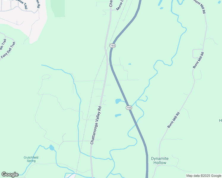 map of restaurants, bars, coffee shops, grocery stores, and more near 1387 Chattanooga Valley Road in Walker County