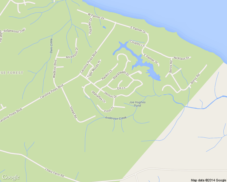 map of restaurants, bars, coffee shops, grocery stores, and more near 106 Els Lane in New Bern