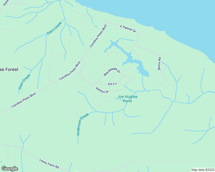 map of restaurants, bars, coffee shops, grocery stores, and more near 110 Els Lane in New Bern