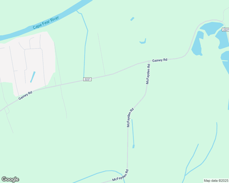 map of restaurants, bars, coffee shops, grocery stores, and more near 3838 Gainey Road in Fayetteville
