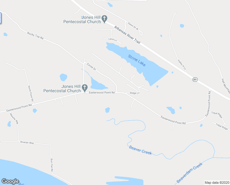 map of restaurants, bars, coffee shops, grocery stores, and more near 102 Easterwood Point Road in Mayflower