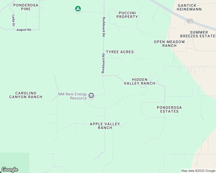 map of restaurants, bars, coffee shops, grocery stores, and more near 85 Buckboard Road in Tijeras