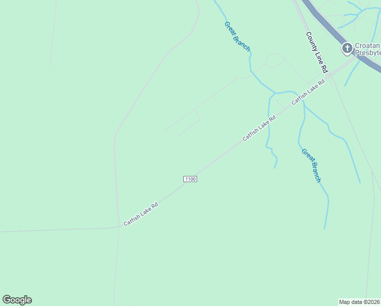 map of restaurants, bars, coffee shops, grocery stores, and more near 585 Catfish Lake Road in New Bern