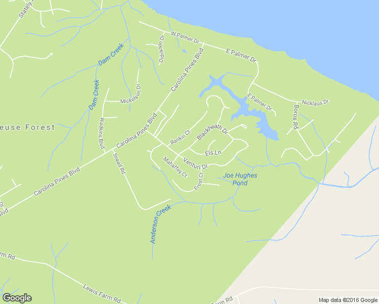 map of restaurants, bars, coffee shops, grocery stores, and more near 100 Blackheath Drive in New Bern