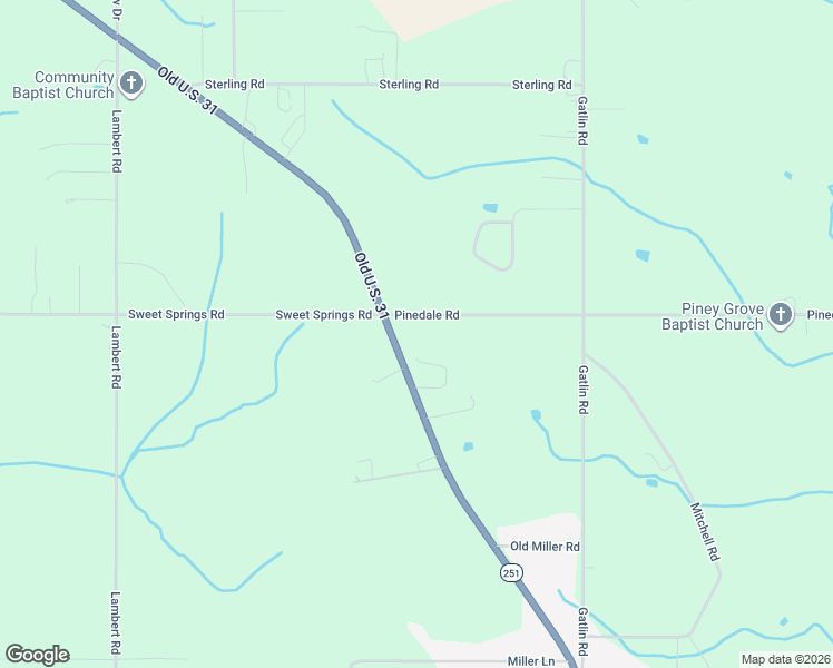map of restaurants, bars, coffee shops, grocery stores, and more near 27650 Pinedale Road in Ardmore