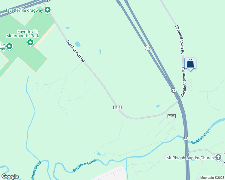 map of restaurants, bars, coffee shops, grocery stores, and more near 4871 Doc Bennett Road in Fayetteville