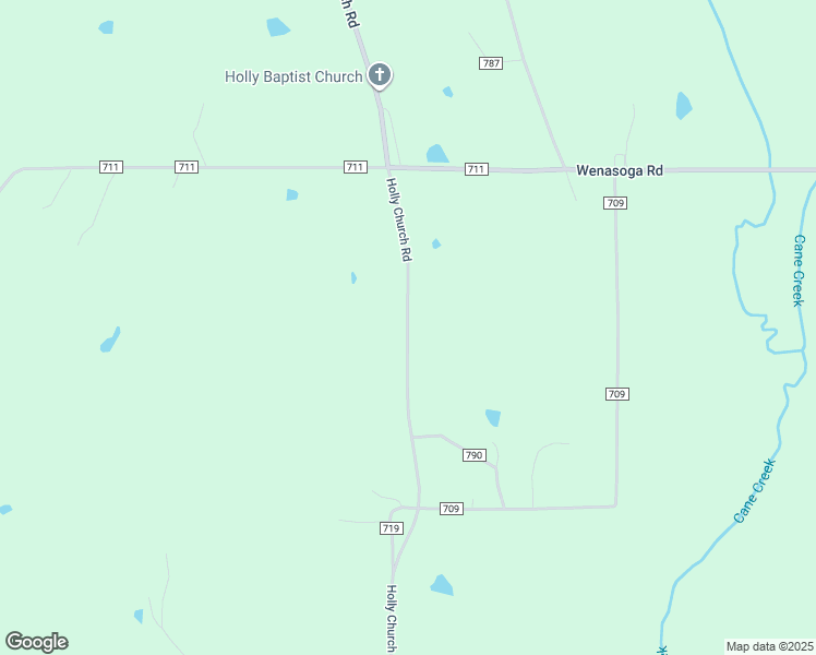 map of restaurants, bars, coffee shops, grocery stores, and more near Holly Church Road in Alcorn County