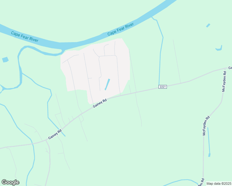 map of restaurants, bars, coffee shops, grocery stores, and more near 3501 Gainey Road in Fayetteville
