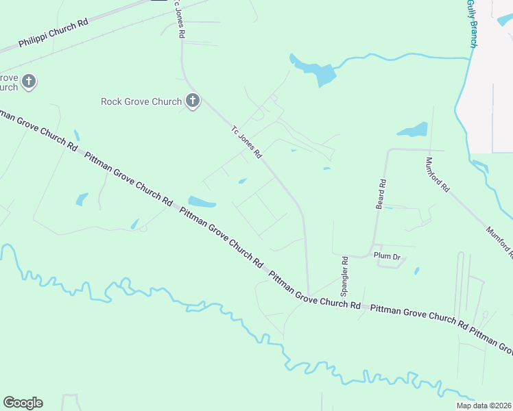 map of restaurants, bars, coffee shops, grocery stores, and more near 5734 Pittman Grove Church Road in Raeford