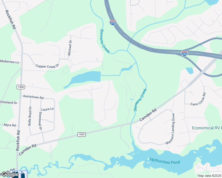 map of restaurants, bars, coffee shops, grocery stores, and more near 159 Hickman Court in Raeford