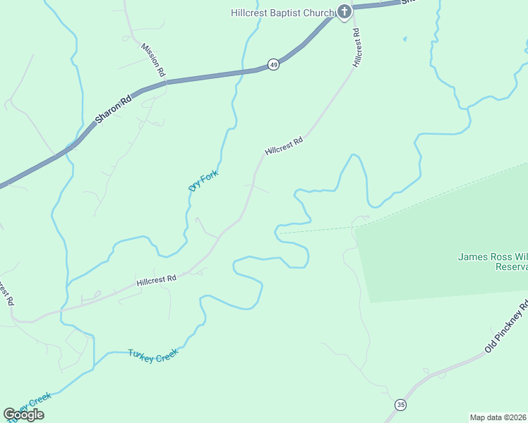 map of restaurants, bars, coffee shops, grocery stores, and more near 2411 Hillcrest Road in York