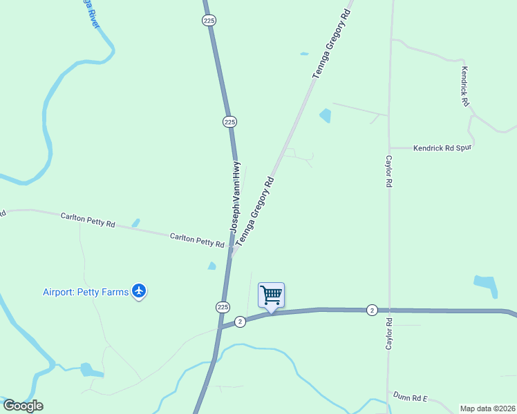 map of restaurants, bars, coffee shops, grocery stores, and more near 149 Hill Road in Crandall