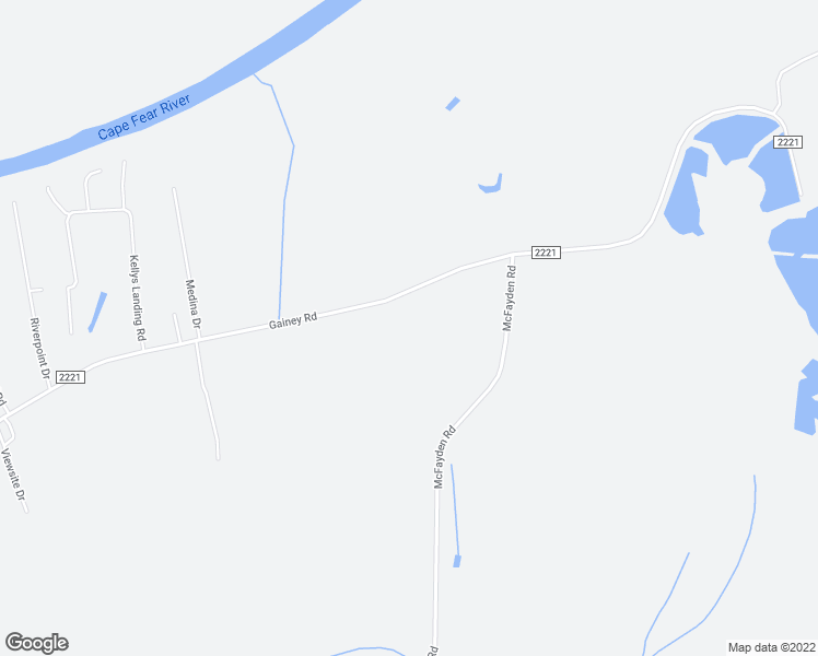 map of restaurants, bars, coffee shops, grocery stores, and more near 3850 Gainey Road in Fayetteville