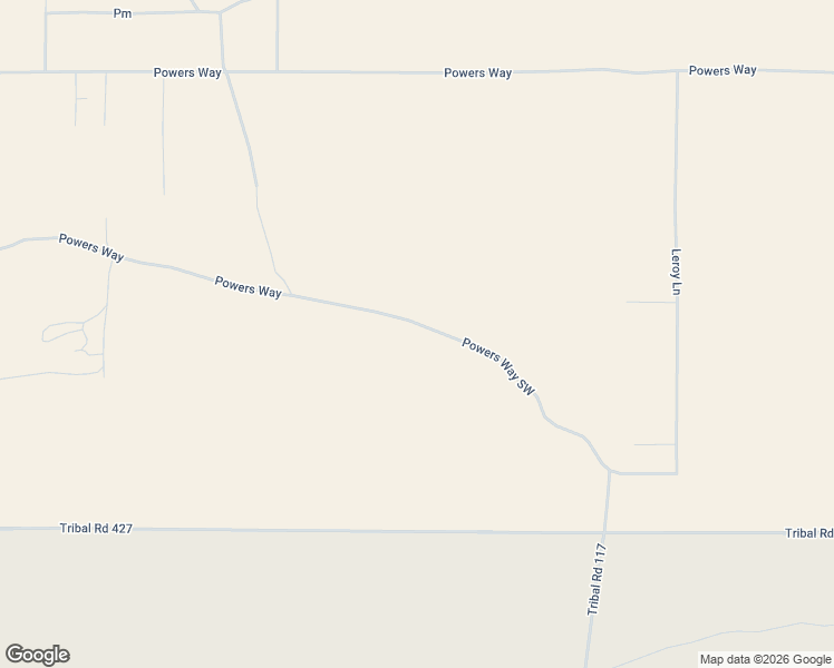 map of restaurants, bars, coffee shops, grocery stores, and more near Powers Way Southwest in Albuquerque