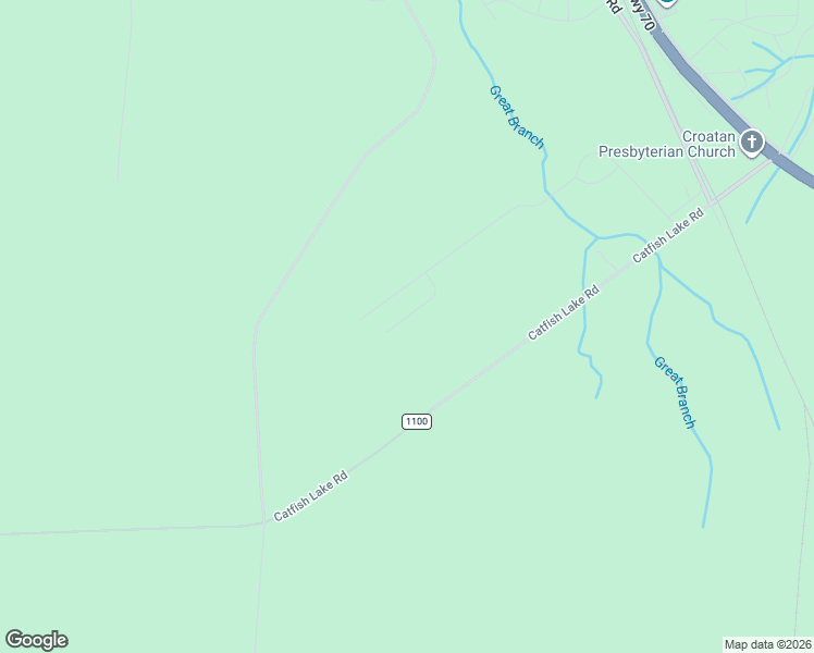 map of restaurants, bars, coffee shops, grocery stores, and more near 585 Catfish Lake Road in New Bern