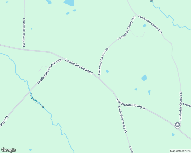 map of restaurants, bars, coffee shops, grocery stores, and more near 63 Lauderdale County 183 in Waterloo