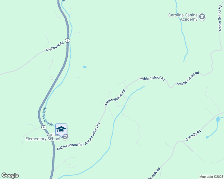 map of restaurants, bars, coffee shops, grocery stores, and more near 680 Ambler School Road in Pickens