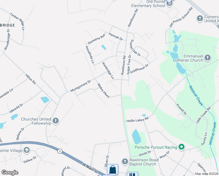 map of restaurants, bars, coffee shops, grocery stores, and more near 616 Darrington Court in Rock Hill