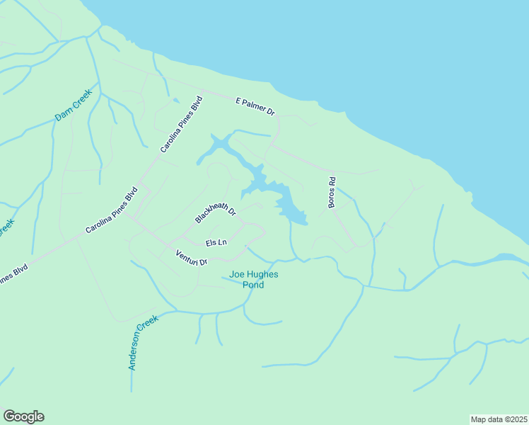 map of restaurants, bars, coffee shops, grocery stores, and more near 114 Jubilee Place in New Bern