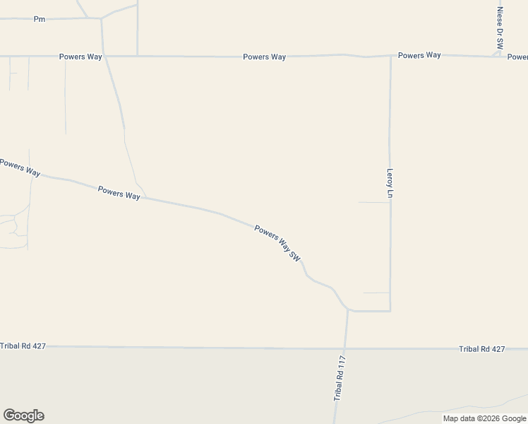 map of restaurants, bars, coffee shops, grocery stores, and more near Powers Way Southwest in Albuquerque