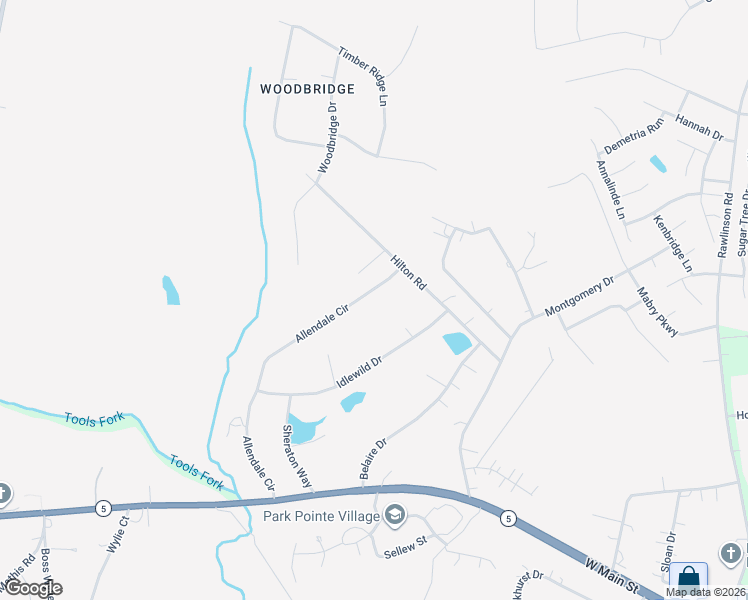 map of restaurants, bars, coffee shops, grocery stores, and more near 849 Allendale Circle in Rock Hill