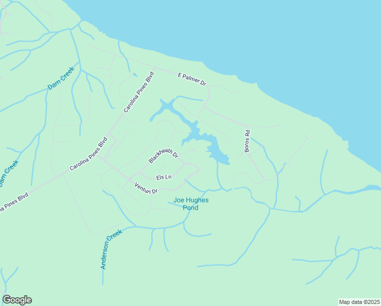 map of restaurants, bars, coffee shops, grocery stores, and more near 108 Jubilee Place in New Bern