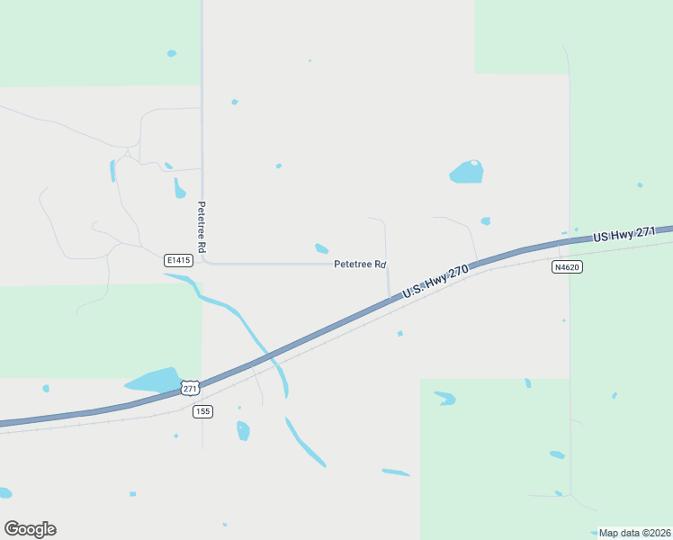 map of restaurants, bars, coffee shops, grocery stores, and more near 31867 U.S. 270 in Wister