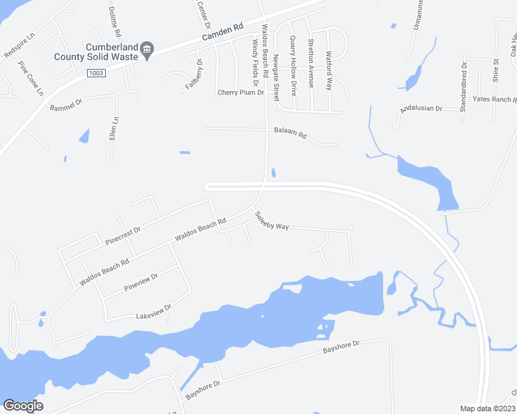 map of restaurants, bars, coffee shops, grocery stores, and more near Camp Tom Upchurch Road in Fayetteville