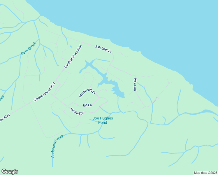 map of restaurants, bars, coffee shops, grocery stores, and more near 116 Jubilee Place in New Bern