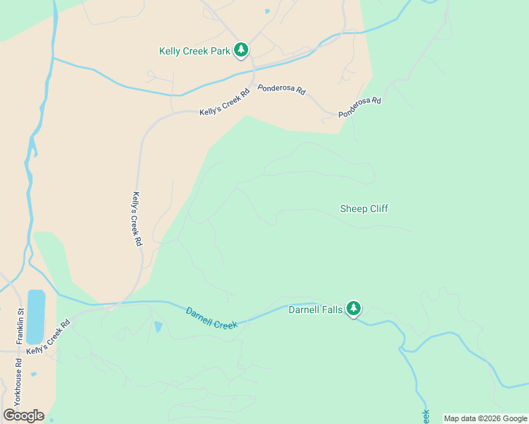 map of restaurants, bars, coffee shops, grocery stores, and more near Shake Hollow Drive in Rabun County